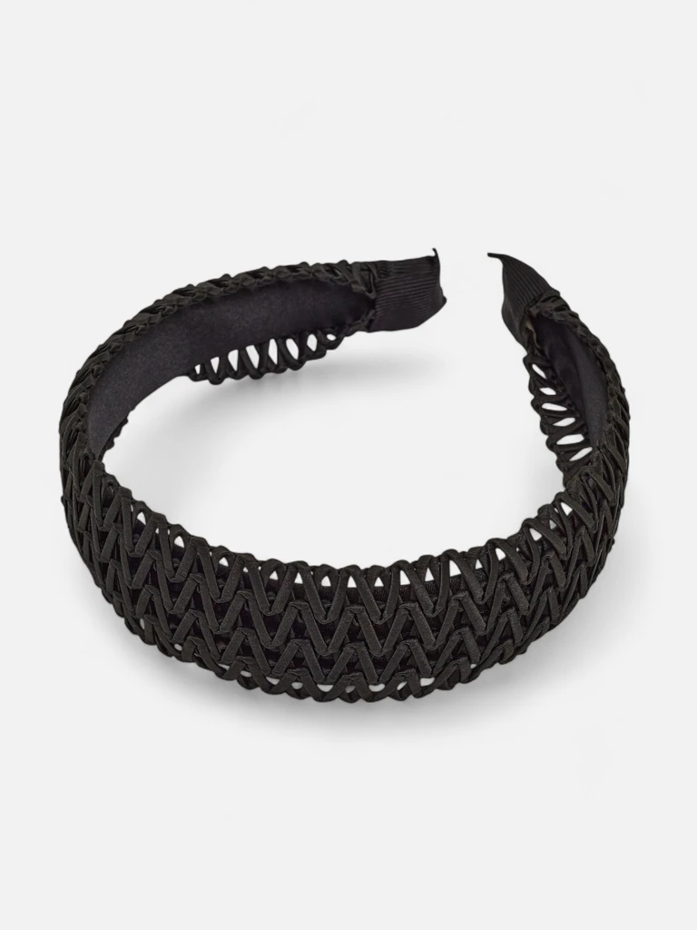 Royalfashion Ženski ažurni pleteni naglavni trak