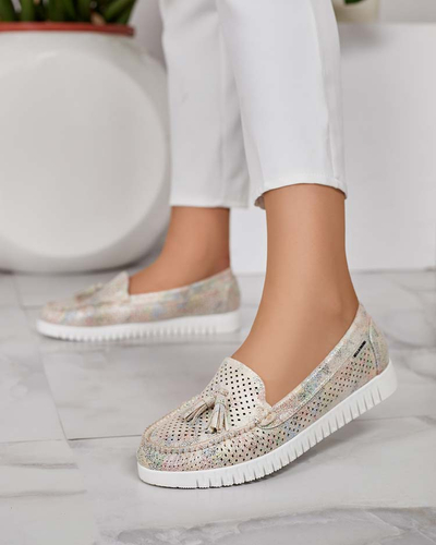 Royalfashion Ženski ažurasti mokasini Molaffa