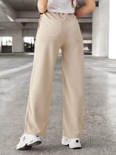 Royalfashion Preproste ženske hlače z vrvicami