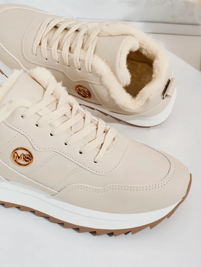 Royalfashion Ogrete ženske superge s krznom Casot