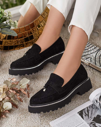 Royalfashion Ženski mokasini s cirkoni Ali