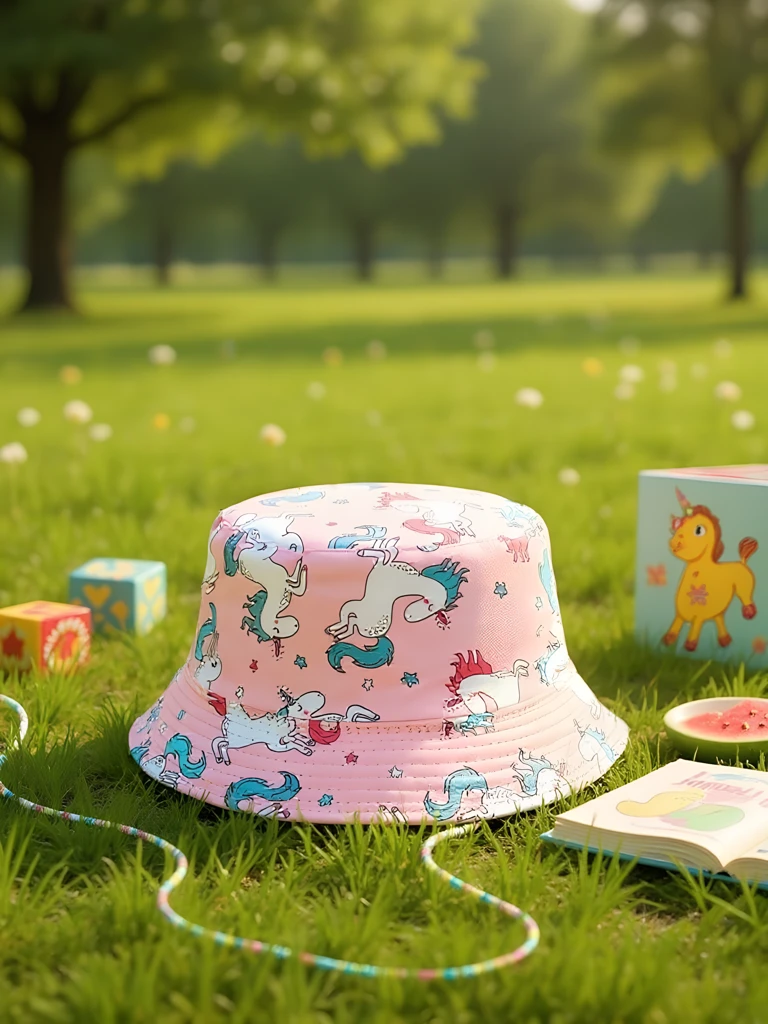 Royalfashion Otroški klobuk s pisanimi vzorci