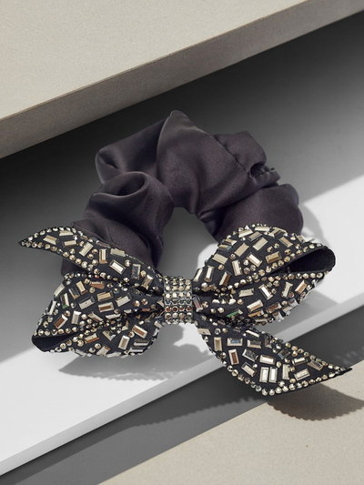 Royalfashion Elastična gumica za lase z okrasno pentljo Bellisse