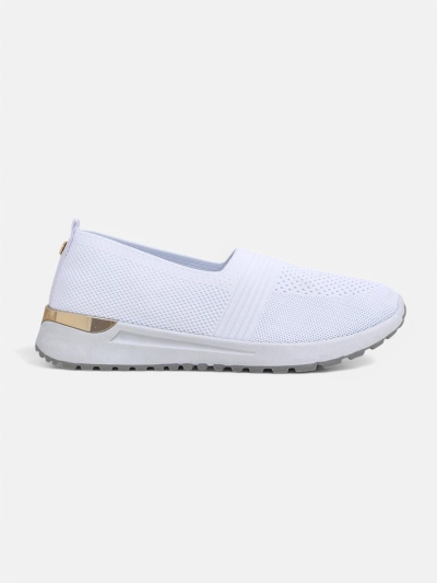 Royalfashion Ženske tkaninske slip-on čevlje Perfeti