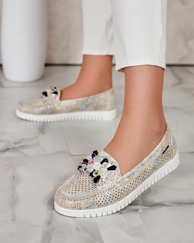 Royalfashion Women's beaded openwork mokasini Nasfali