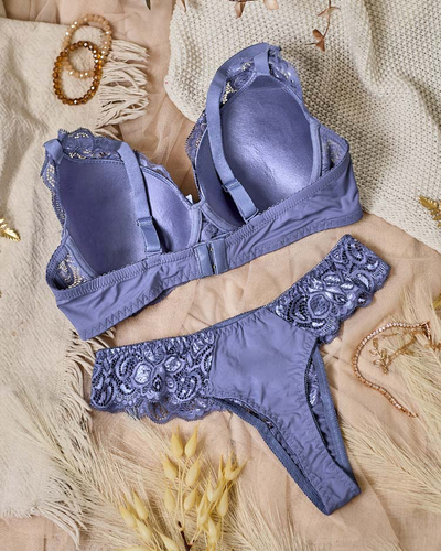 Royalfashion Ženski komplet spodnjega perila s čipko