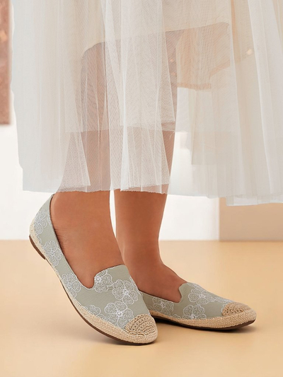 Kraljevski stil Ženske espadrile BlossomSteps
