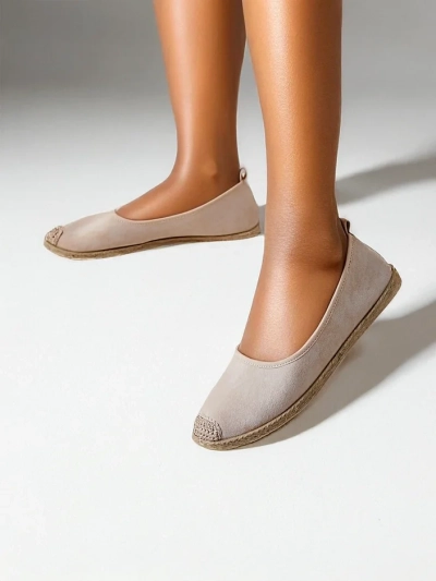 Royalfashion Ženske ekološke semiš espadrile Aroles