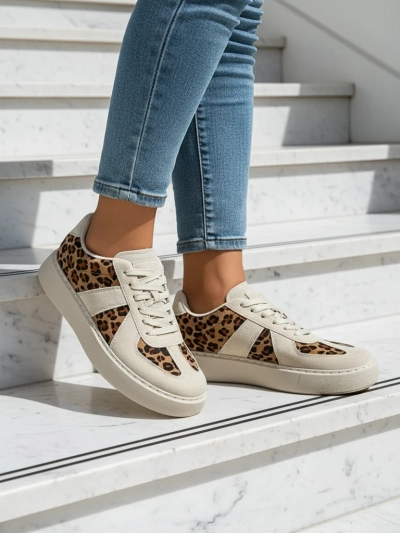 Royalfashion Ženski športni copati z leopardjim vzorcem Big Cat