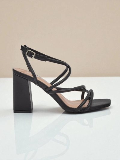 Royalfashion Ženske sandale z blok peto Elysia