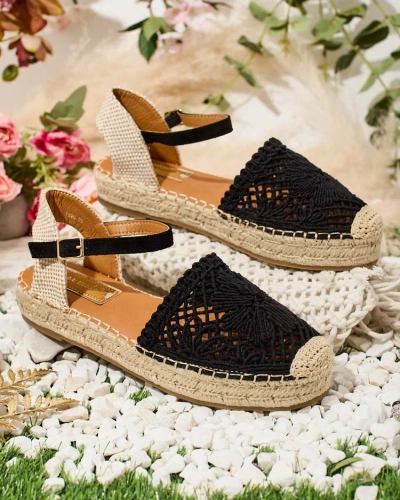 Royalfashion Ženske espadrile Fopett