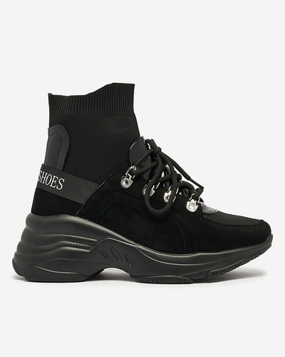 Royalfashion Ženske črne izolirane športne copate Aleppo