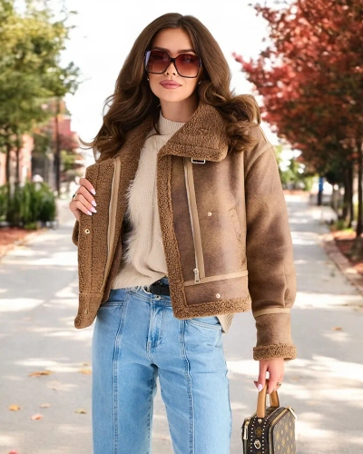 Royalfashion Ženska motociklistička jakna