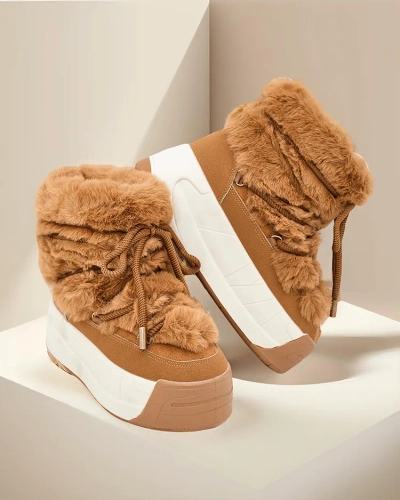 Winterfashion Ženski Čizme za Snijeg Rozuri