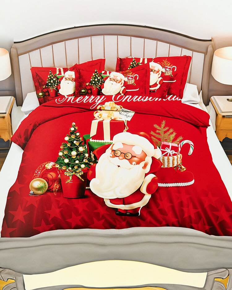 Royalfashion Vzorčasta posteljnina 200x220 komplet 3 DELOV