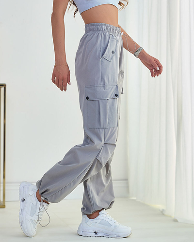 Royalfashion Ženske bojne hlače iz blaga