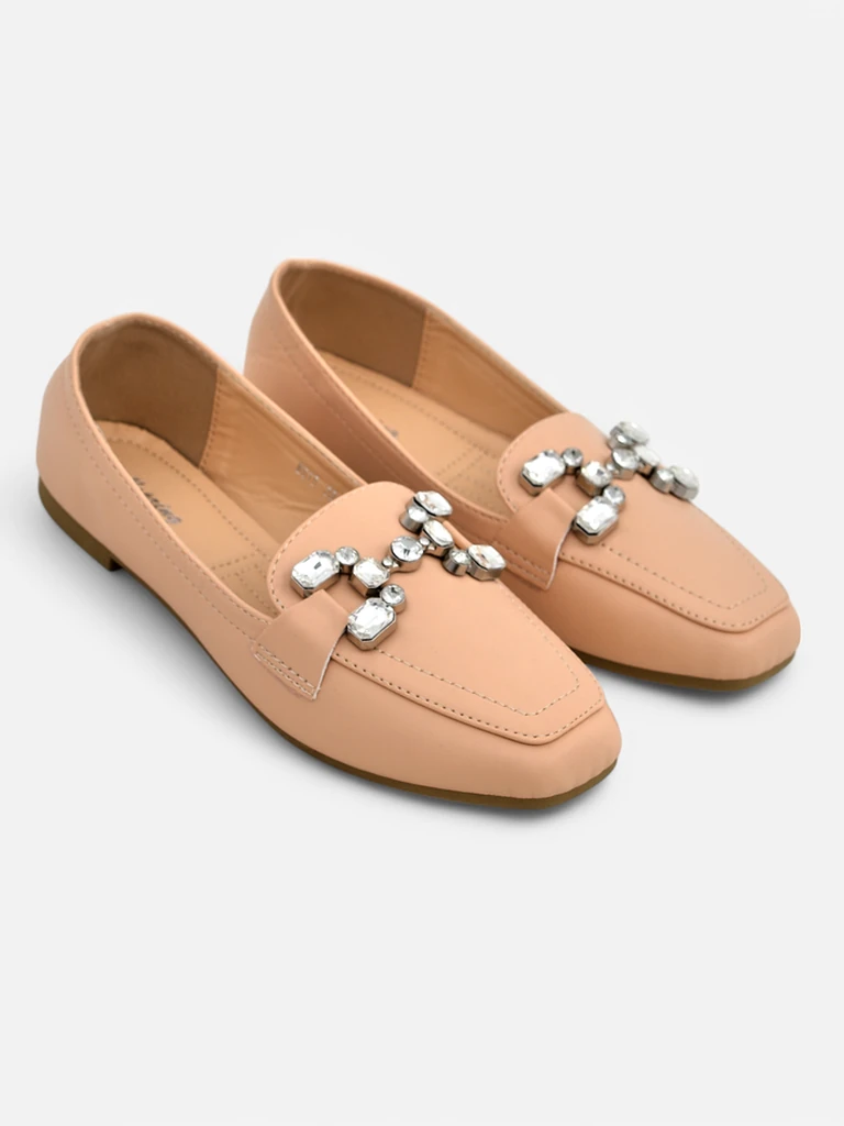 Royalfashion Ženske mokasine z diamanti Lecilla