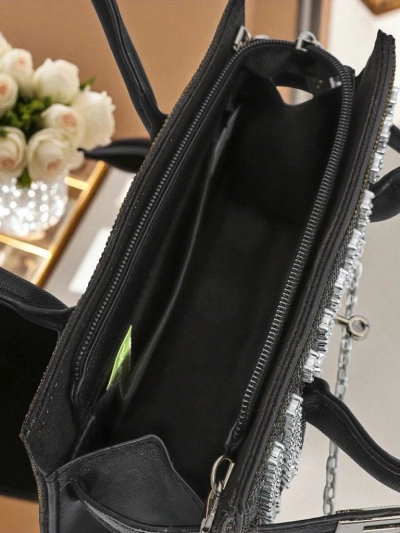 Royalfashion Ženska clutch torbica s cirkoni Seren Voux