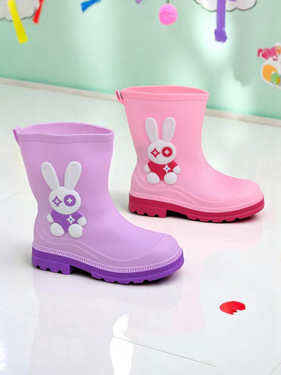 Royalfashion Otroški škornji z zajčkom Bunny Splash