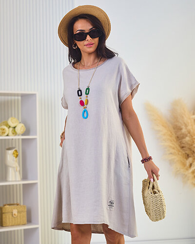 Royalfashion Ženska oversize obleka
