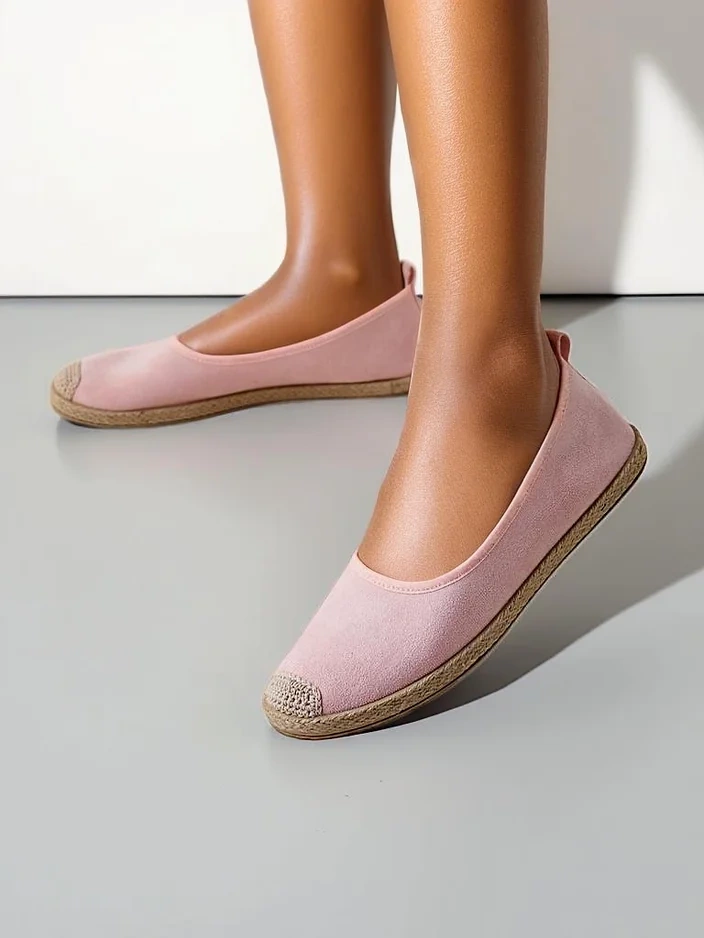 Royalfashion Ženske ekološke semiš espadrile Aroles