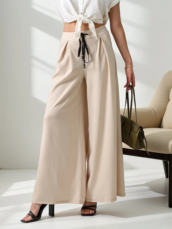 Royalfashion Široke ženske hlače