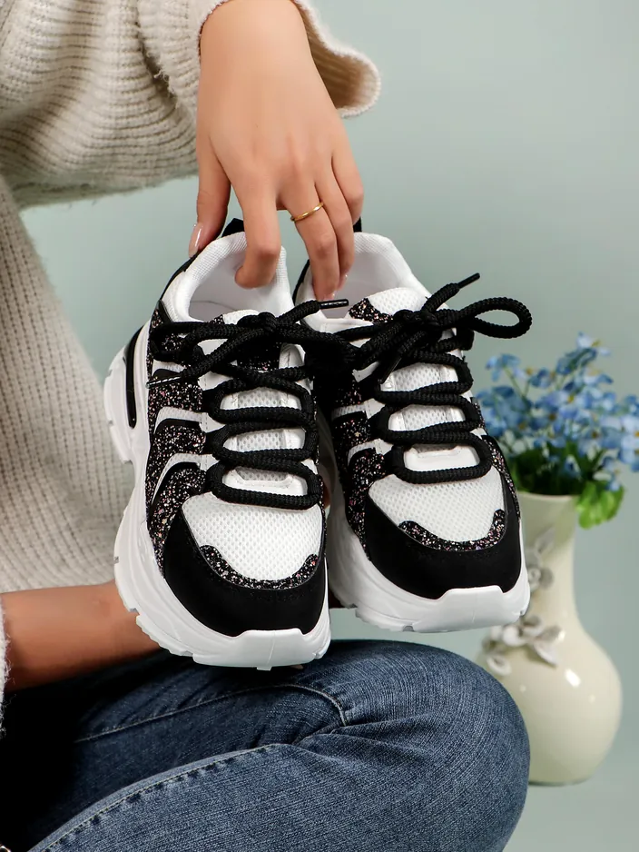 Royalfashion Ženski športni platformski čevlji Angello