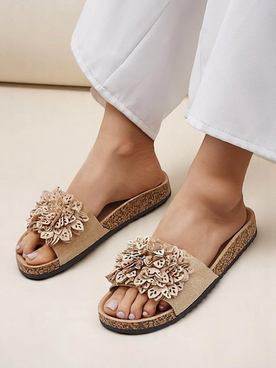 Royalfashion ženske sandale s cvetjem Occes