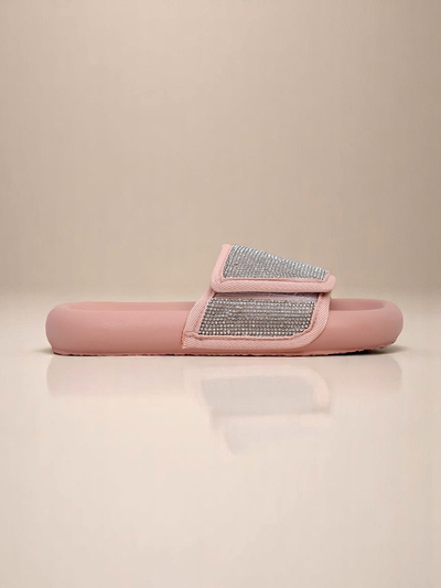 Royalfashion Dámske šľapky s plochou podrážkou Sparkle Step