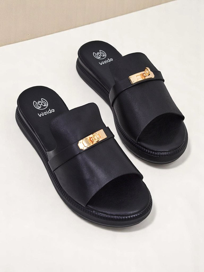 Royalfashion Ženski sandali z ravnim podplatom Rhapsody