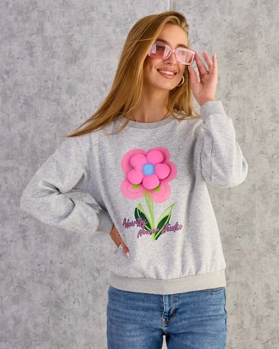 Royalfashion Ženska majica s tankim potiskom