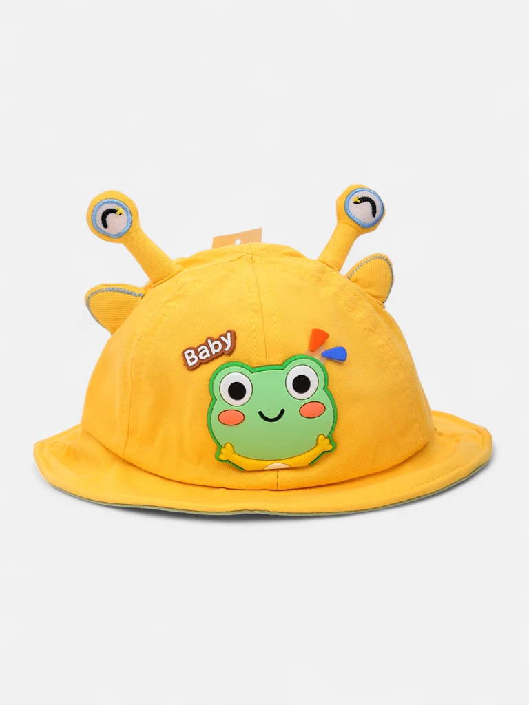 Royalfashion Otroška kapa z žabjim motivom Froggy Smile