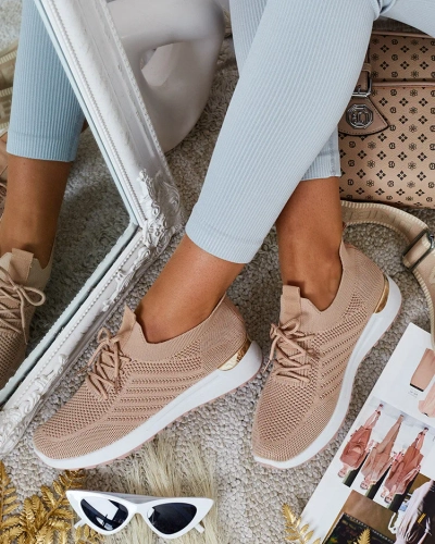 Royalfashion Ženski športni čevlji iz blaga Amgent