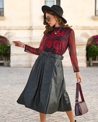 Royalfashion Ženska midi krila VELIČINA