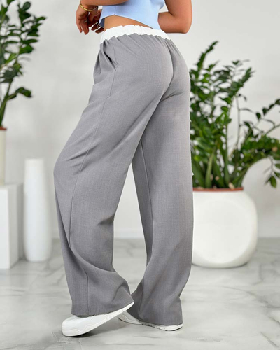 Royalfashion Ženske široke hlače