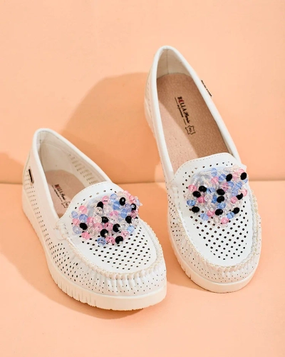 Royalfashion Women's beaded openwork mokasini Namis