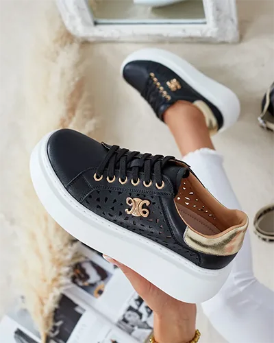 Royalfashion Ženske športne ažuraste superge Jovixi