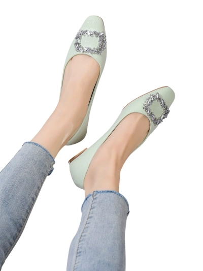 Royalfashion Ženski baletni čevlji z bleščicami Ofenale