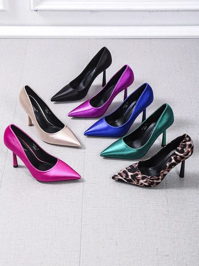 Royalfashion Ženski čevlji s satenskim videzom Satylies