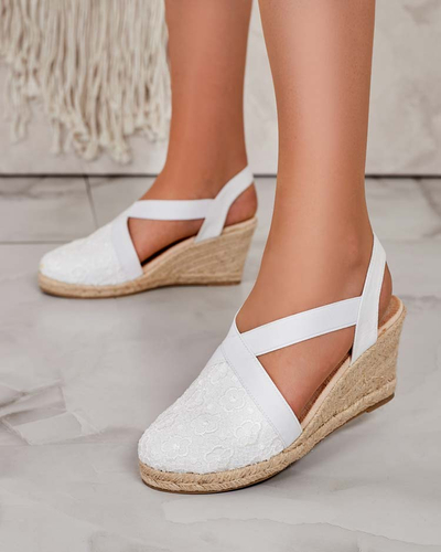 Royalfashion Ženske espadrile Oleqa na peti
