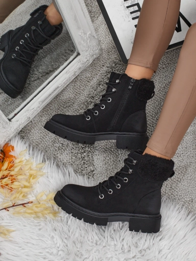 Ženski gležnarji s krznom Tessara