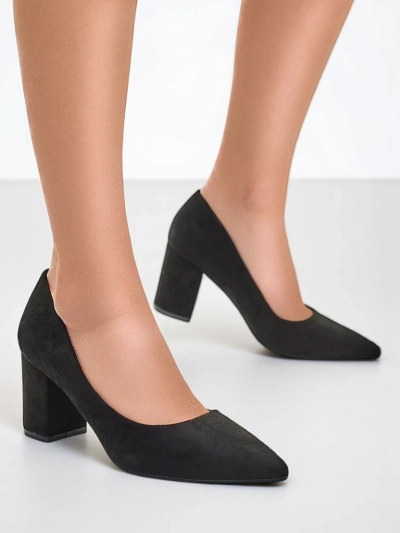 Royalfashion Ženske pumps iz ekološkega nubuka Ugandes