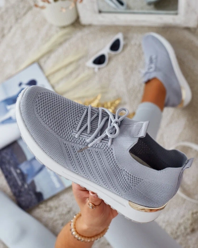 Royalfashion Ženski športni copati iz blaga Amgent