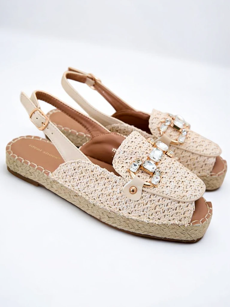 Royalfashion Ženske espadrile z odprtim prstom