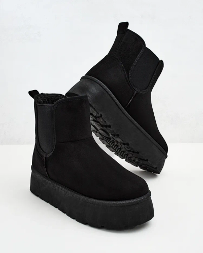 Royalfashion Ženski kratki škornji Nomas a'la snow boots