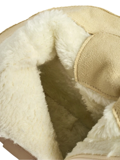 Lakirani ženski gležnarji s vezalkami Kalen