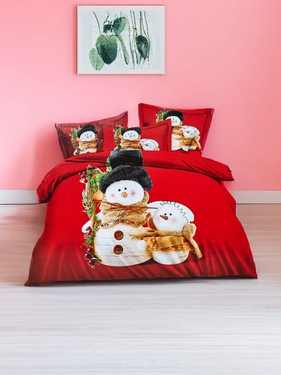 Royalfashion Božićno posteljina 200x220 set 4-DIO