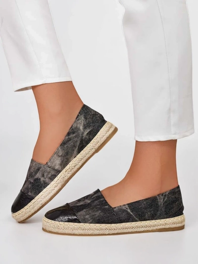 Royalfashion Ženske espadrile a'la denim Anerta