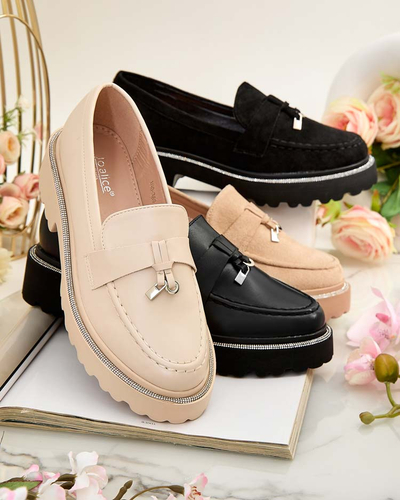 Royalfashion Ženski mokasini s cirkoni Ali