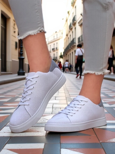 Royalfashion Ženske športne čevlje iz blaga Esellaf